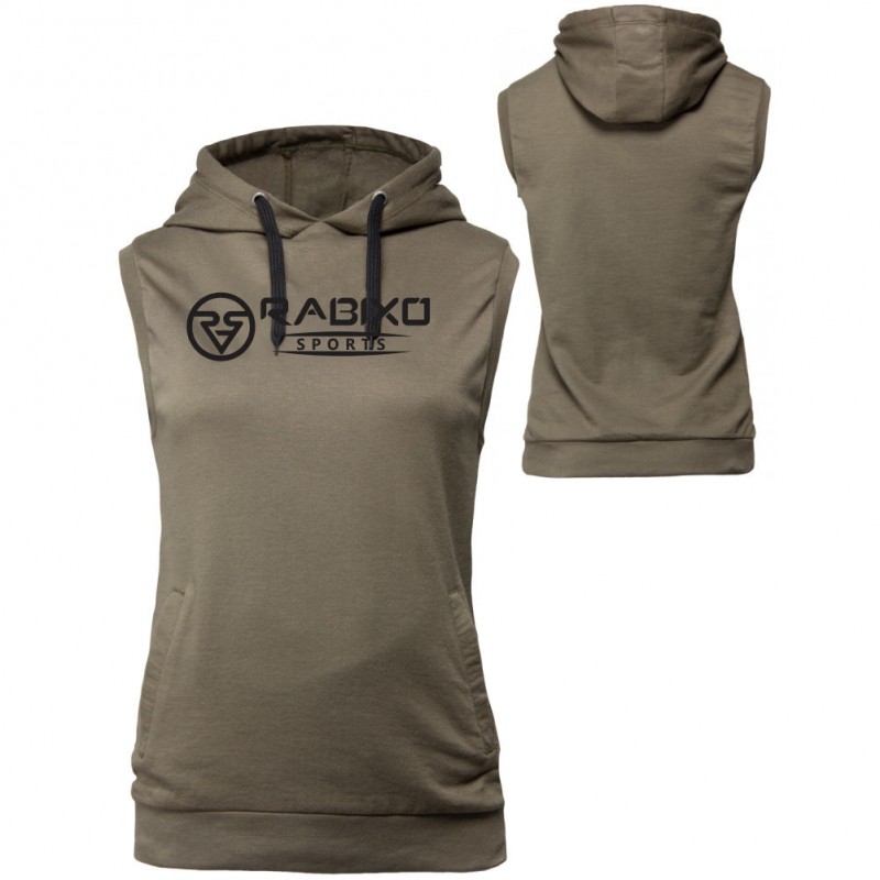 Women's Sleeveless Hoodie